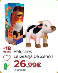 Oferta de La Granja De Zenón - Peluches por 26,99€ en Carrefour