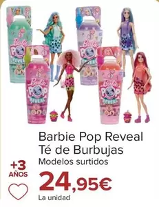 Oferta de Barbie - Pop Reveal Té De Burbujas  por 24,95€ en Carrefour