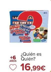 Oferta de ¿Quién Es Quién? por 16,99€ en Carrefour