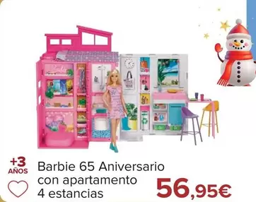 Oferta de Barbie - Aniversario Con Apartamento 4 Estancias por 56,95€ en Carrefour