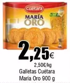 Oferta de Cuétara - Galletas María Oro por 2,25€ en Froiz