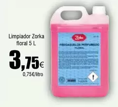 Oferta de Zorka - Limpiador Floral por 3,75€ en Froiz