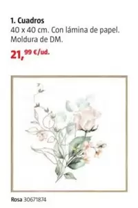 Oferta de Cuadros por 21,99€ en BAUHAUS