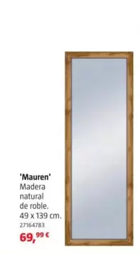 Oferta de Mauren - Madera Natural De Roble por 69,99€ en BAUHAUS