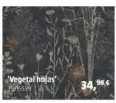 Oferta de Vegetal Hojas por 34,99€ en BAUHAUS