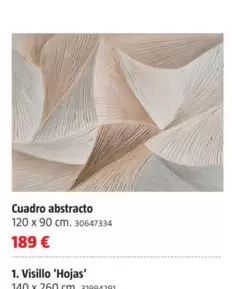 Oferta de Cuadro Abstracto por 189€ en BAUHAUS