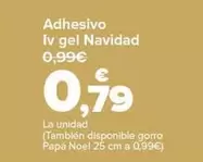 Oferta de Adhesivo Iv Gel Navidad por 0,79€ en Carrefour