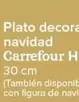 Oferta de Carrefour Home - Plato Decorado Navidad    por 3,99€ en Carrefour