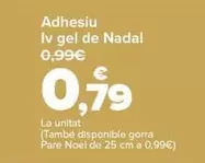 Oferta de Adhesivo Iv Gel Navidad por 0,79€ en Carrefour