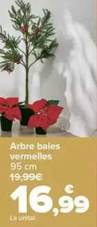 Oferta de Arbol Bayas Rojas por 16,99€ en Carrefour