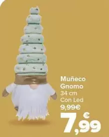 Oferta de Muneco Gnomo por 7,99€ en Carrefour