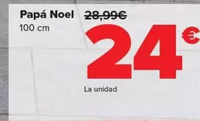 Oferta de Papá Noel por 24€ en Carrefour