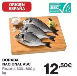 Oferta de Origen - Dorada Nacional Asc por 12,5€ en Hipercor