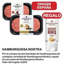 Oferta de Origen - Hamburguesa Nostra por 3,9€ en Hipercor