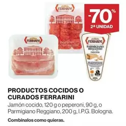 Oferta de Ferrarini - Productos Cocidos O Curados en Hipercor