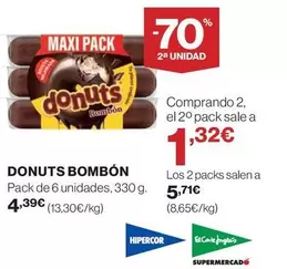 Oferta de Donuts - Bombon por 4,39€ en Hipercor