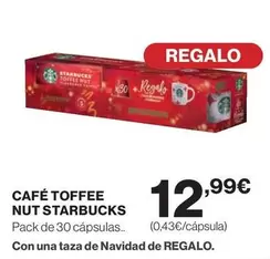 Oferta de Starbucks - Café Toffee Nut por 12,99€ en Hipercor