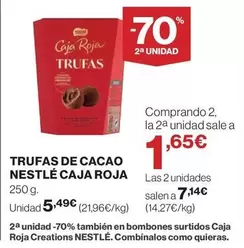 Oferta de Nestlé - Trufas De Cacao por 5,49€ en Hipercor