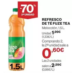 Oferta de Fuze Tea - Refresco De Te por 1,99€ en Hipercor