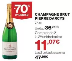 Oferta de Brut - Champagne por 36,89€ en Hipercor