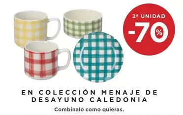 Oferta de En Coleccion Menaje De Desayuno Caledonia en Hipercor