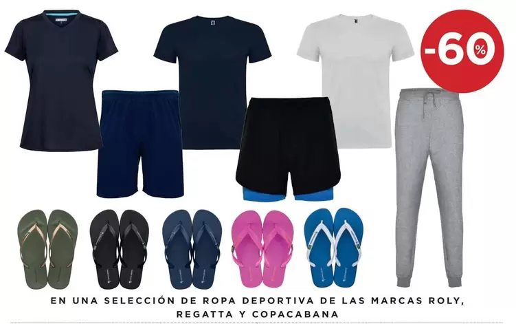 Oferta de En Una Seleccion De Ropa Deportiva De Las Marcas en Hipercor