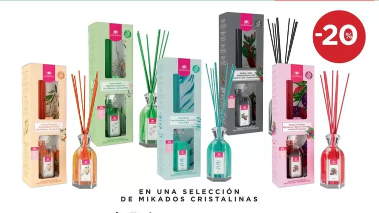 Oferta de Cristalinas - En Una Selección De Mikados Cristalinas en Hipercor