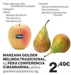 Oferta de Origen - Manzana Golden por 2,49€ en Supercor