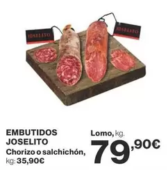 Oferta de Joselito - Embutidos por 79,9€ en Supercor