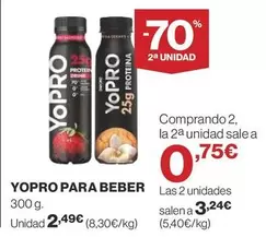 Oferta de YoPRO - Yopro Para Beber por 2,49€ en Supercor