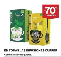 Oferta de Cupper - En Todas Las Infusiones en Supercor