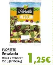 Oferta de Florette - Ensalada por 1,25€ en Hiper Usera