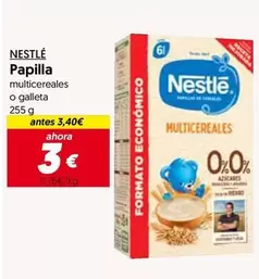 Oferta de Nestlé - Papilla por 3€ en Hiper Usera