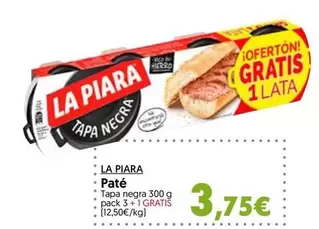 Oferta de La Piara - Paté  por 3,75€ en Hiper Usera