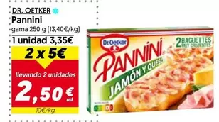 Oferta de Dr Oetker - Pannini por 3,35€ en Hiper Usera