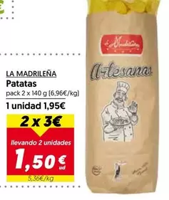 Oferta de La Madrileña - Patatas por 1,95€ en Hiper Usera