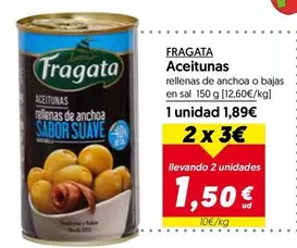 Oferta de Fragata - Aceitunas por 1,89€ en Hiper Usera