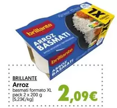 Oferta de Brillante - Arroz por 2,09€ en Hiper Usera