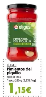 Oferta de Eliges - Pimientos Del Piquillo por 1,15€ en Hiper Usera