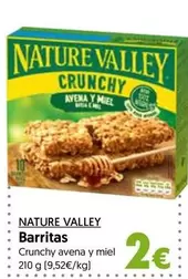 Oferta de Nature Valley - Barritas por 2€ en Hiper Usera