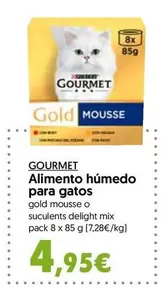 Oferta de Gourmet - Alimento Húmedo Para Gatos por 4,95€ en Hiper Usera