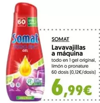 Oferta de Somat - Lavavajillas A Máquina por 6,99€ en Hiper Usera