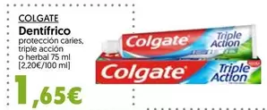 Oferta de Colgate - Dentífrico por 1,65€ en Hiper Usera