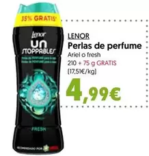 Oferta de Lenor - Perlas De Perfume por 4,99€ en Hiper Usera