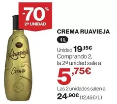 Oferta de Ruavieja - Crema por 19,15€ en El Corte Inglés