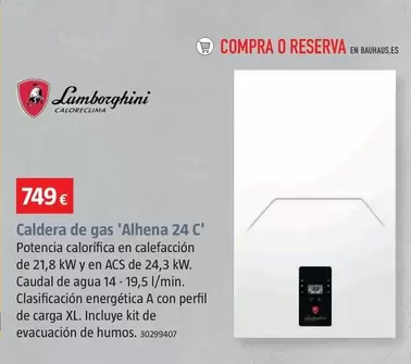 Oferta de Lamborghini - Caldera De Gas 'Alhena 24 C'  por 749€ en BAUHAUS