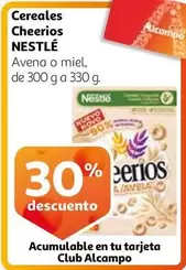 Oferta de Nestlé - Cereales Cheerios en Alcampo