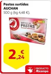 Oferta de Auchan - Pastas Surtidas por 2,24€ en Alcampo