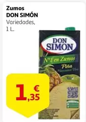 Oferta de Don Simón - Zumo por 1,35€ en Alcampo