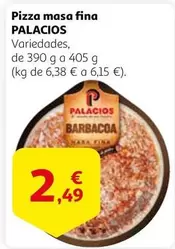 Oferta de Palacios - Pizza Masa Fina por 2,49€ en Alcampo